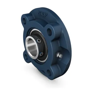 UCFC 215 75mm SKF Round Flange Ball Bearing Unit with Extended Inner Ring
