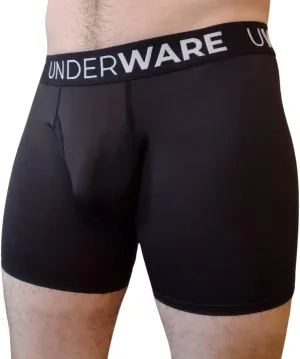 UNDERWARE "Comfort-sack" Mens Boxer Briefs | No-Chafing Ball-Pouch Underwear for Men | Moisture Wicking Underwear