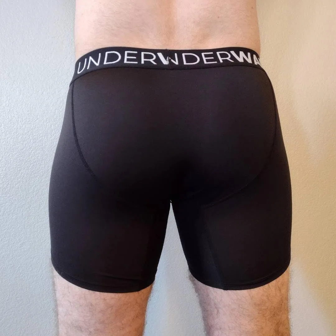 UNDERWARE "Comfort-sack" Mens Boxer Briefs | No-Chafing Ball-Pouch Underwear for Men | Moisture Wicking Underwear
