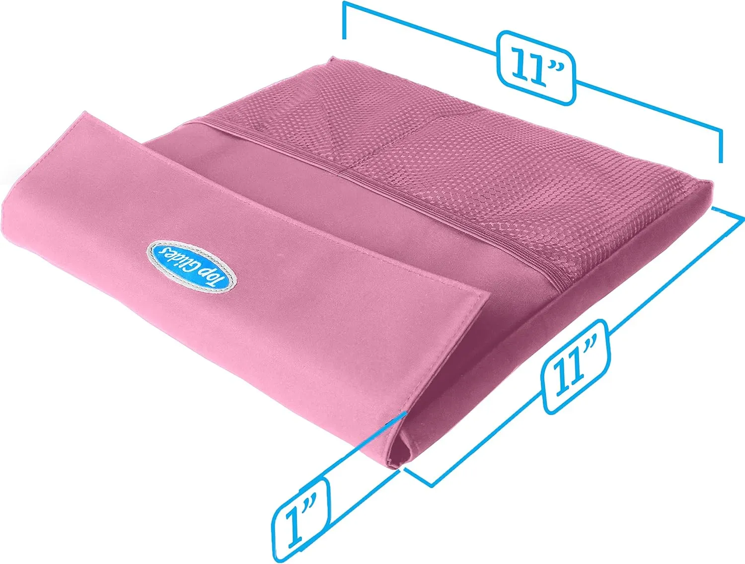 Universal 5-Pocket 11"x11" Walker Side Pouch (Pink)