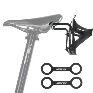 Upgrade Bike Water Bottle Holder, Ultra Light Full Carbon Fiber Bike Water Bottle Cage (2 Pcs) with Cycling Saddle Cage Holder and Water Bottle Carrier Grip,for Road Bike Mountain Bike Accessories