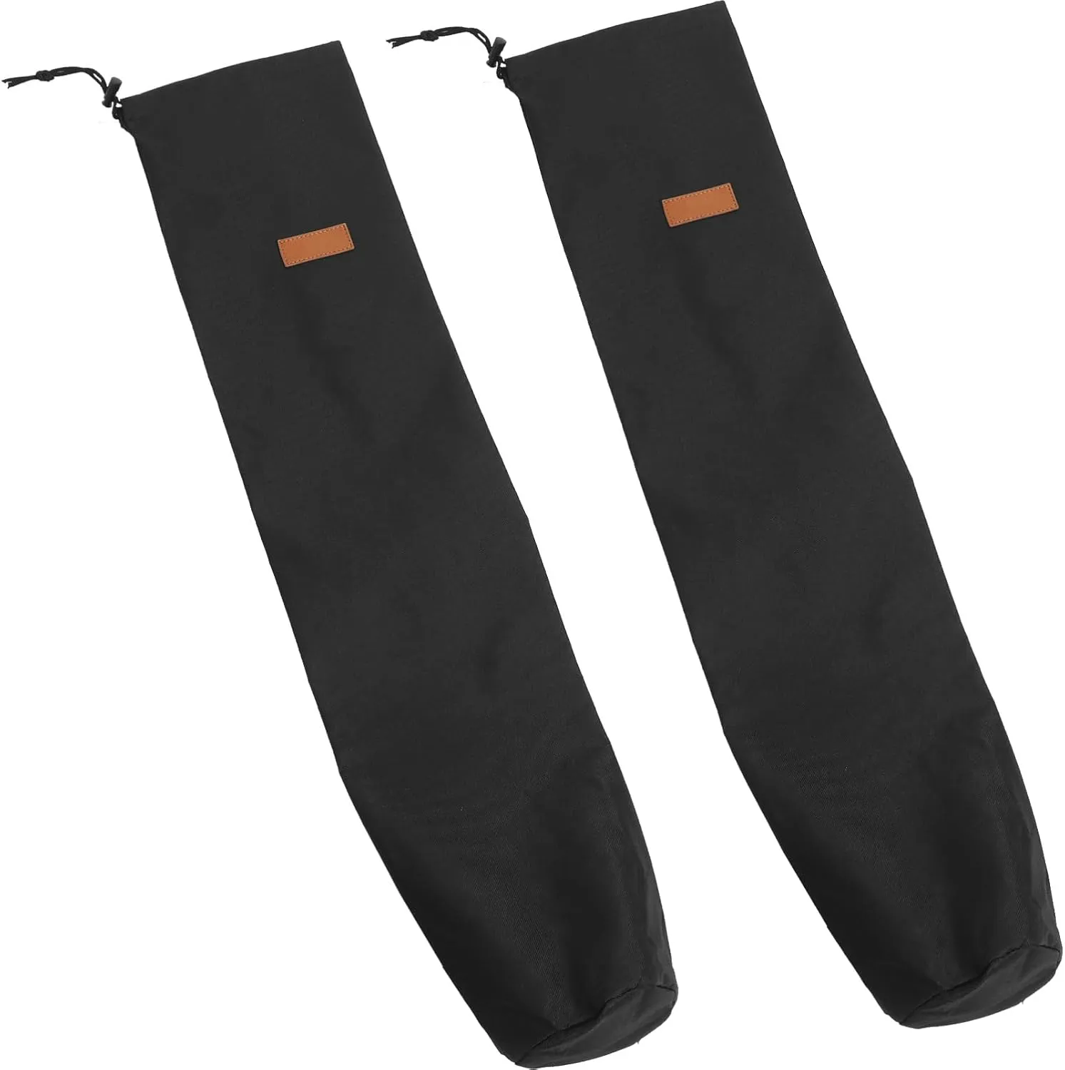 UPKOCH 2pcs Outdoor Tent Rod Storage Bag Wear Resistant Fishing Rod Container Practical Pouch for Camping and Trekking Capacity for Easy Organization