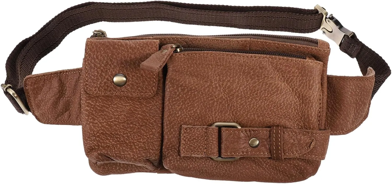 VANZACK First Layer Men's Belt Pouch Large Capacity Outdoor Waist Pack Multi-functional Phone Storage Bag