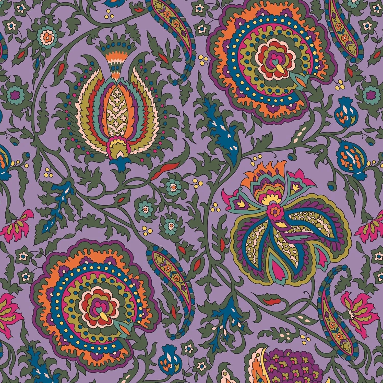 Vera Bradley Premium Cotton Large Pouch