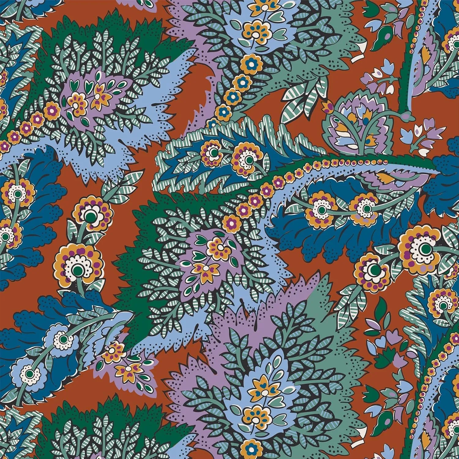 Vera Bradley Premium Cotton Medium Pouch