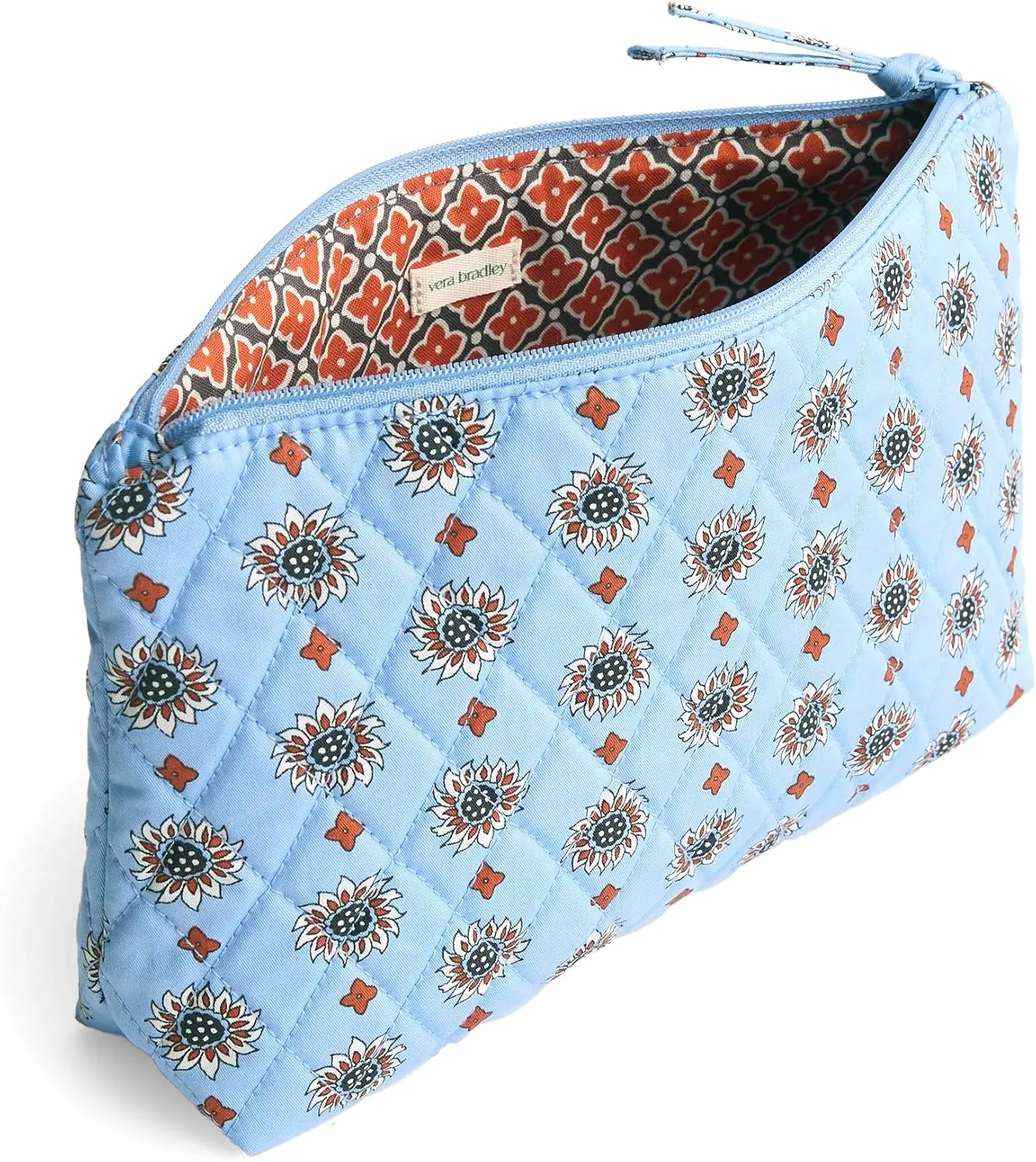 Vera Bradley Premium Cotton Medium Pouch