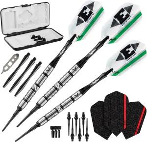 Viper Element 90% Tungsten Soft Tip Darts with Storage/Travel Case, 18 Grams