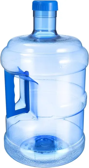 Water Bottle 5L Outdoor Water Jug 1.32 Gallon Portable PC Water Storage Bucket with Handle Mineral Jug Container Water Barrel Bucket for Home Outdoor