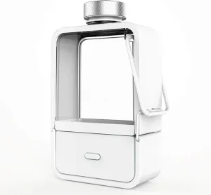 Water Purifiers, Hydrogen Water Bottle Generator H2 Portable Sports Travel Bottle USB Rechargeable PEM Technology Ionizer Make Hydrogen Molecular Content Up to 500-1000 PPB 350Ml