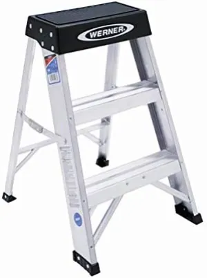 Werner 150B 2 Step Aluminum Step Stool