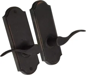 Weslock Right Handed Carlow Lever Hall/Closet Set - Molten Bronze Collection - R7200H1H1SL20 - Oil-Rubbed Bronze