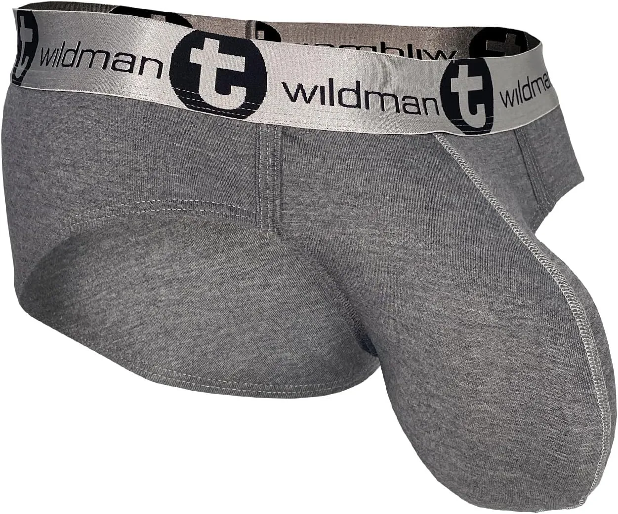 Wildmant Modal Monster C*ck Brief Gray