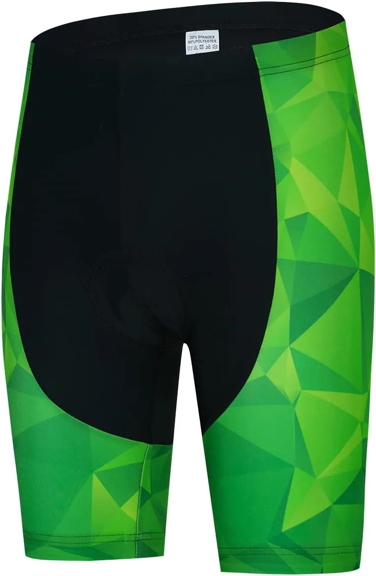 Women's Cycling Jersey Set Short Sleeve with 5D Padded Bike Shorts Breathable Shirt 3-Pockets