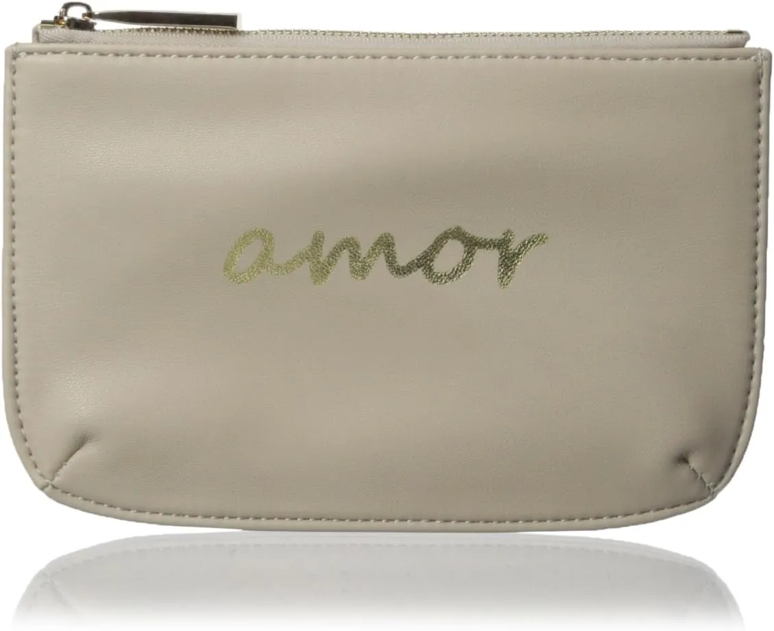 Women's Rectangular Pouch, Ecru