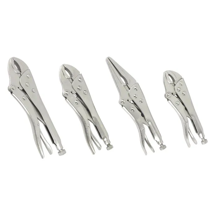 WORKPRO 4PC LOCKING GRIP PLIER SET
