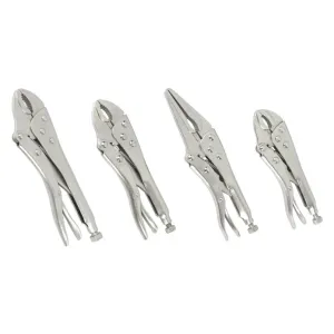 WORKPRO 4PC LOCKING GRIP PLIER SET