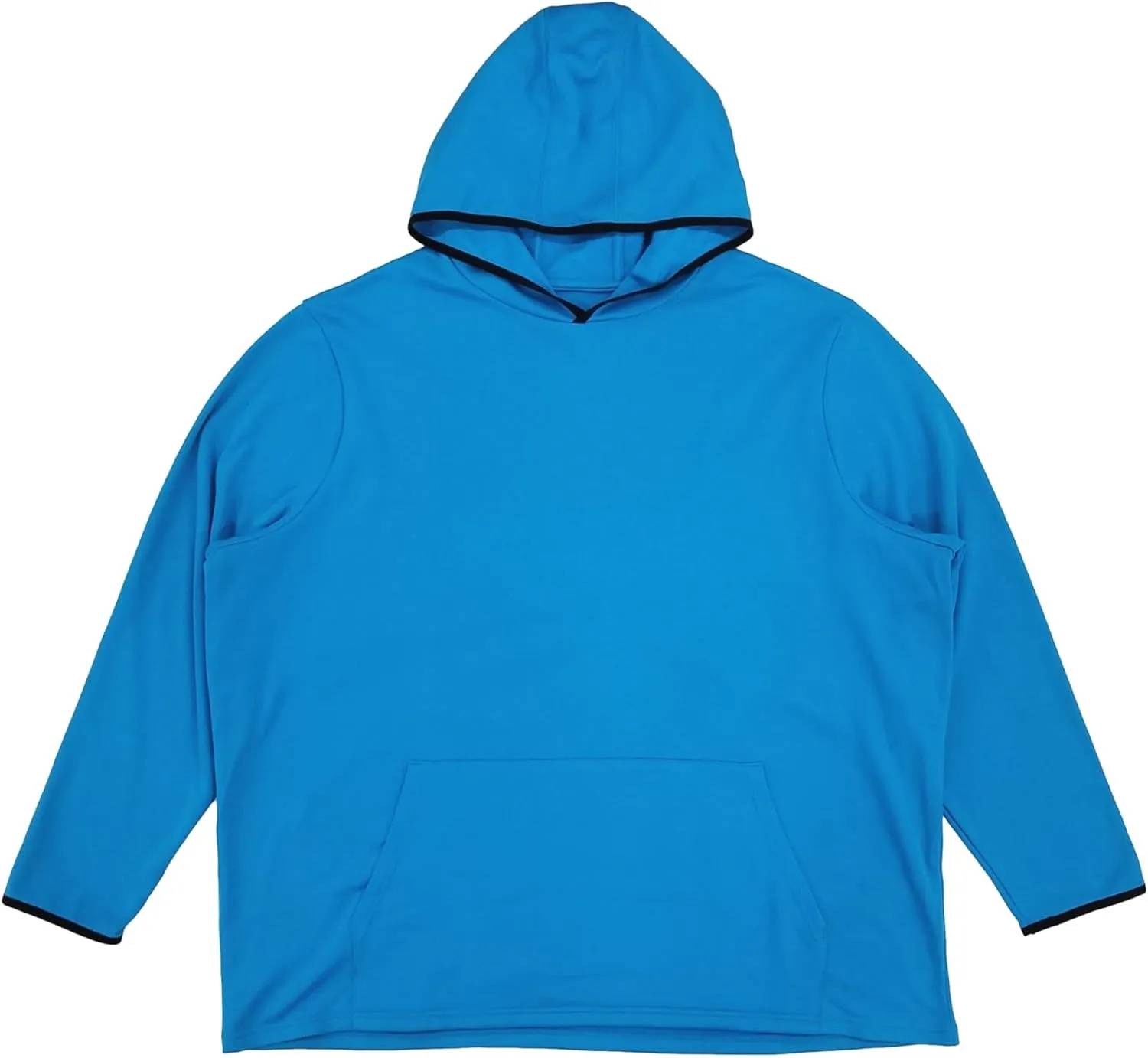 Xersion Mens Big & Tall Blue Quick-Dri Fleece Hoodie Activewear Sweatshirt 3XL