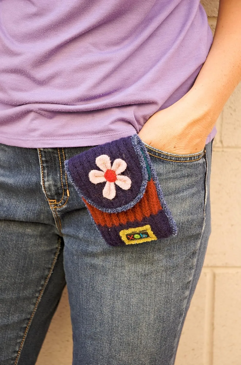 Xob Women's Flower Pouch
