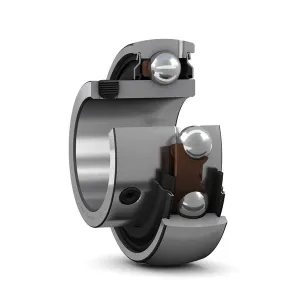 YAT 204-012 19.2mm SKF Insert Bearing with Set Screws Locking And Narrow Inner Ring