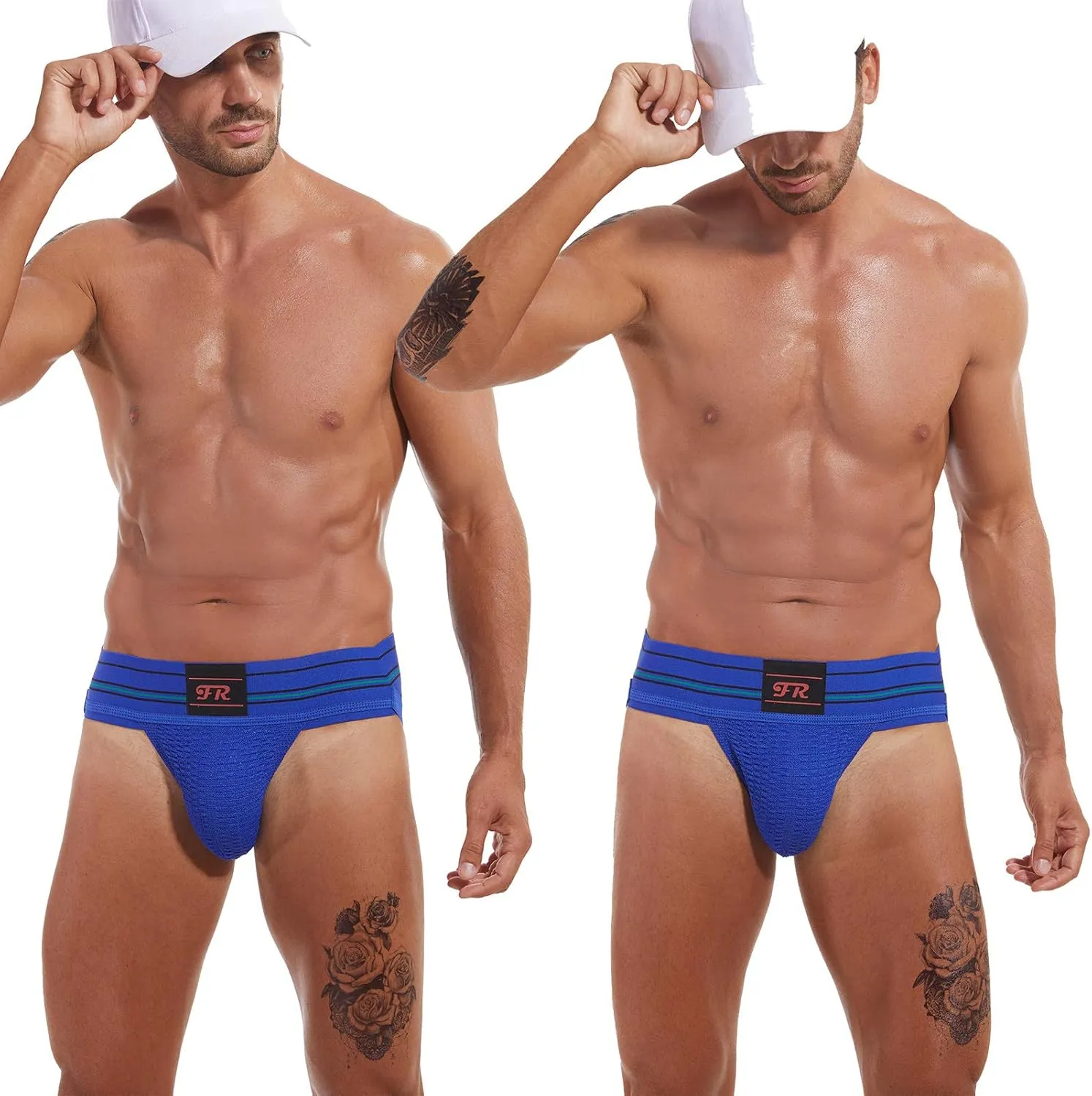 YUFEIDA Men's Athletic Supporters Performance Jockstrap Underwear Breathable Active Underpants