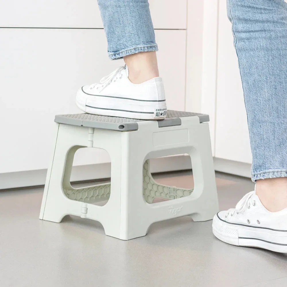 Zeroline Grey Foldable Stool 27cm