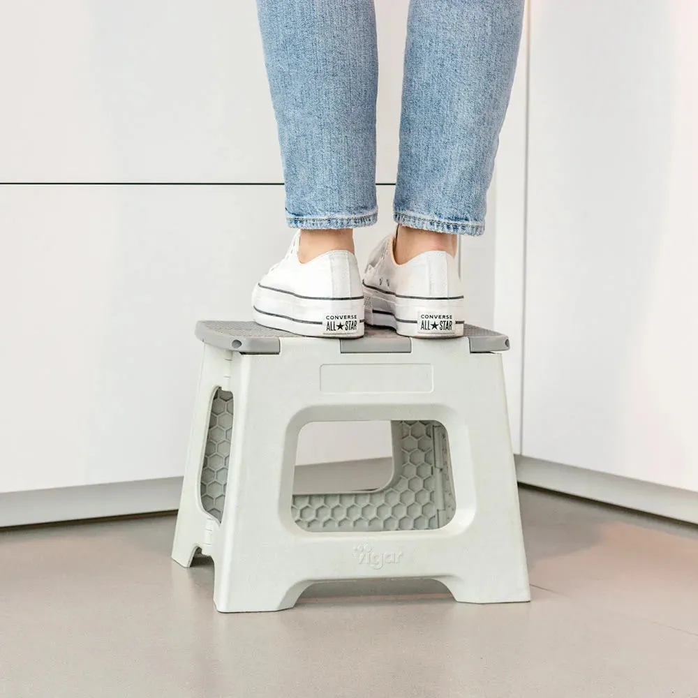 Zeroline Grey Foldable Stool 27cm