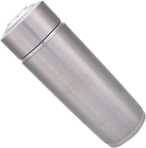 ZJchao Hydrated Water Bottle, Smart Water Bottle Hydro Bottle Energy Water Bottle Portable Nano Balance Bottle Nano Cup Nano Energy Bottle for Outdoor Gym Fitness (Silver)