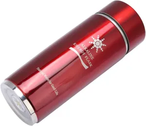 ZJchao Hydrated Water Bottle, Water Generator Energy Water Bottle Portable Nano Balance Bottle Nano Cup Nano Energy Bottle Smart Water Bottle for Outdoor Gym Fitness (Red)