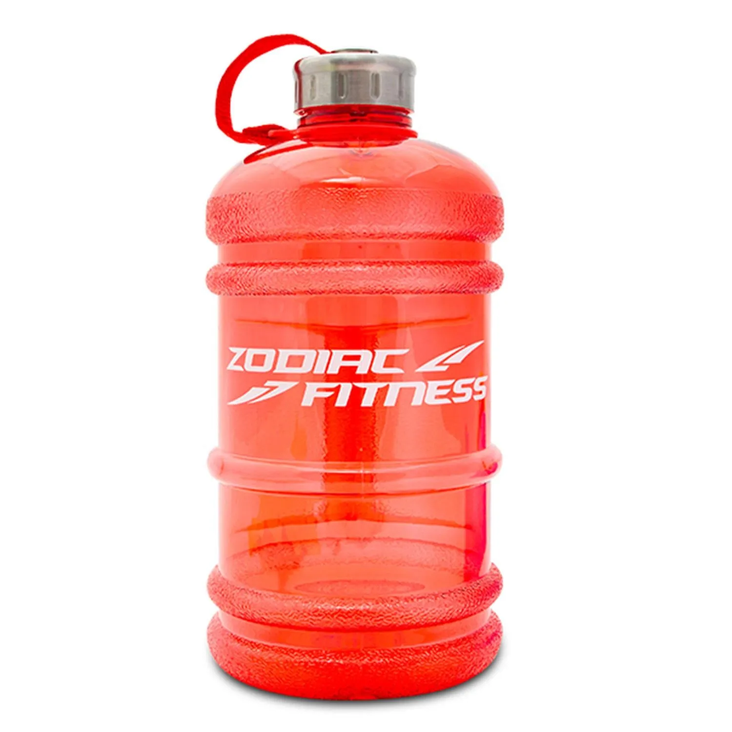 Zodiak Fitness 2.2L BPA Free Sport Water Bottle - Red