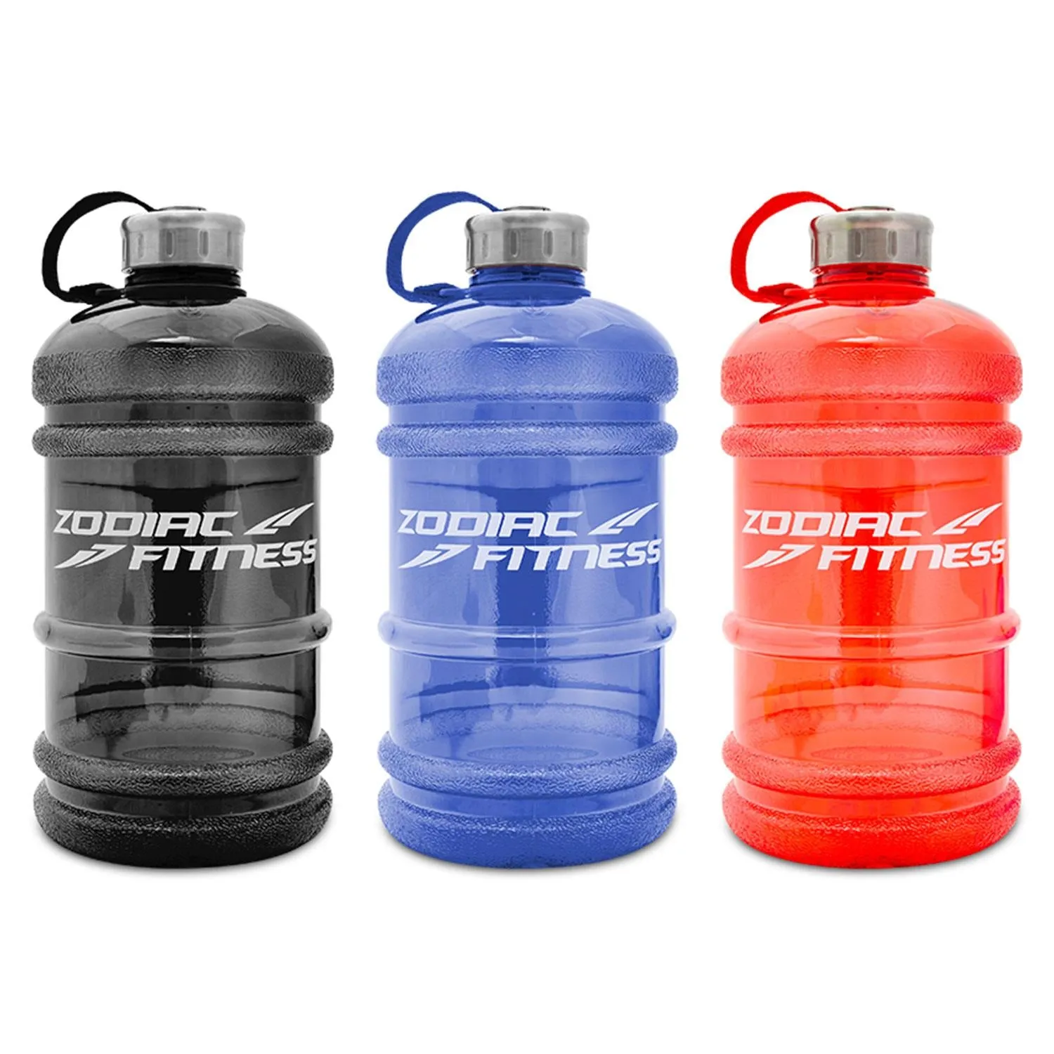 Zodiak Fitness 2.2L BPA Free Sport Water Bottle - Red