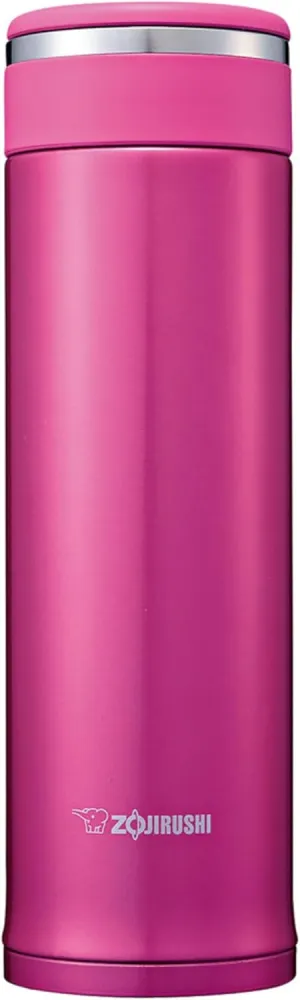 Zojirushi SM-JF48-PM Mug Bottle, Floral Pink, 16.9 fl oz (480 ml)