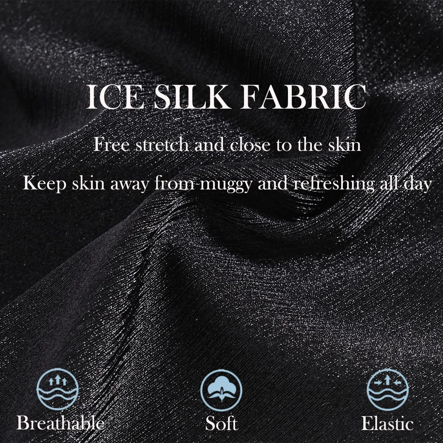 ZONBAILON Mens Sexy Ice Silk Boxer Briefs Underwear Low Rise Bulge Enhancing Pouch Trunks Pack M L XL 2XL 3XL
