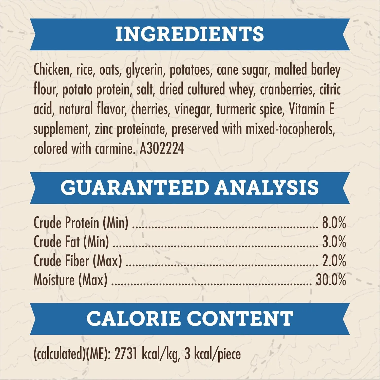Zukes Trail Mix Pet Treats for Dogs, Soft Dog Treats with Real Chicken Recipe - 16 oz. Pouch