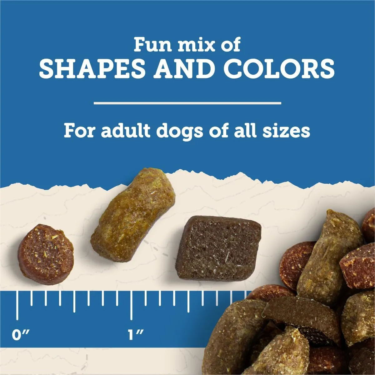 Zukes Trail Mix Pet Treats for Dogs, Soft Dog Treats with Real Chicken Recipe - 16 oz. Pouch